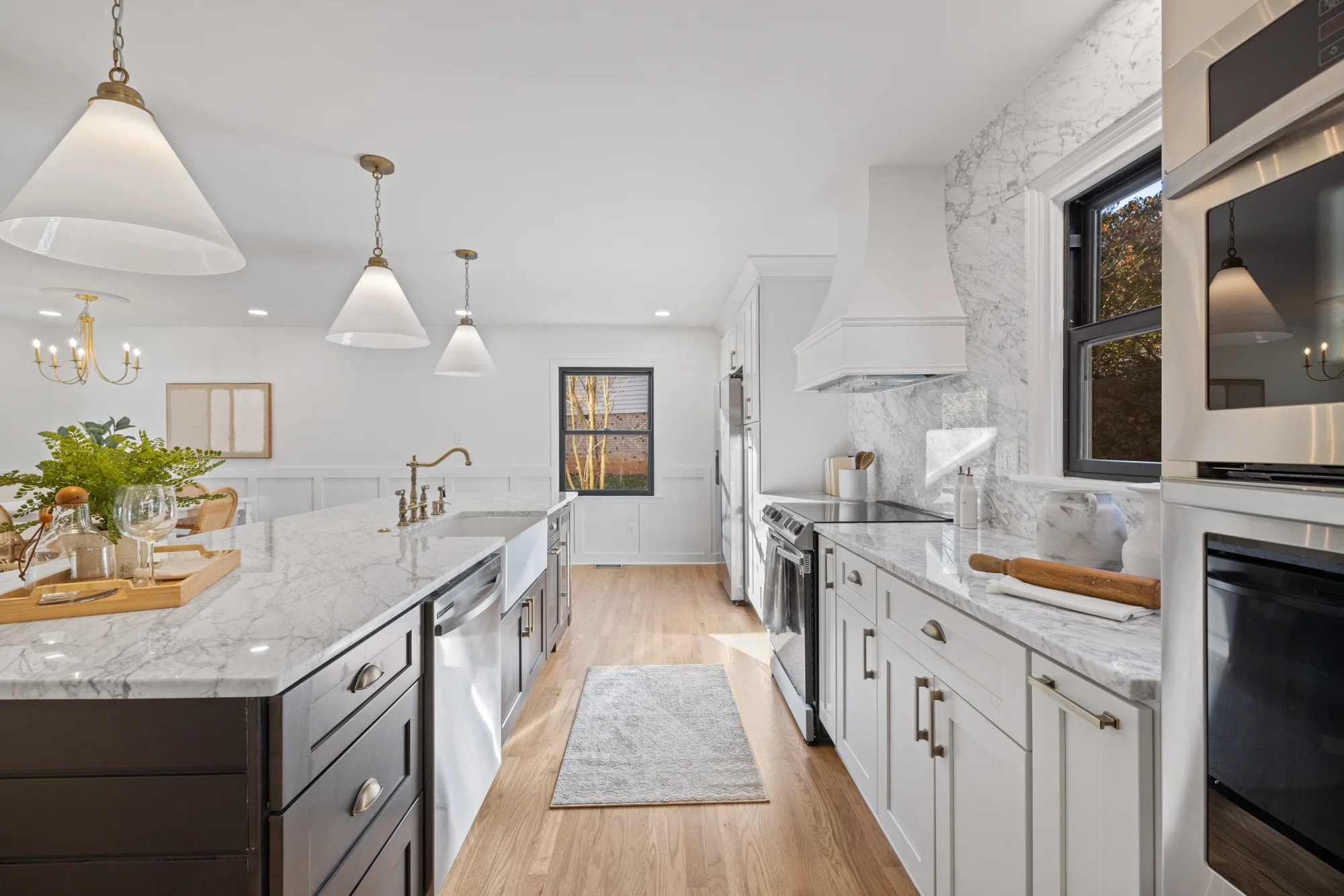 Pemberton: kitchen layout and preparation space